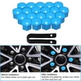 thumbnail image 4 of Amdohai 20pcs Universal 19mm Wheel Nut Covers Lug Nut Caps Screw Protector, 4 of 5