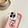 thumbnail image 2 of Phone Case Lovely Girl Cherry Girl Pattern Phone Case Monster Lens Phone Shell Soft Protective Cover for iPhone XS MAX, 2 of 5