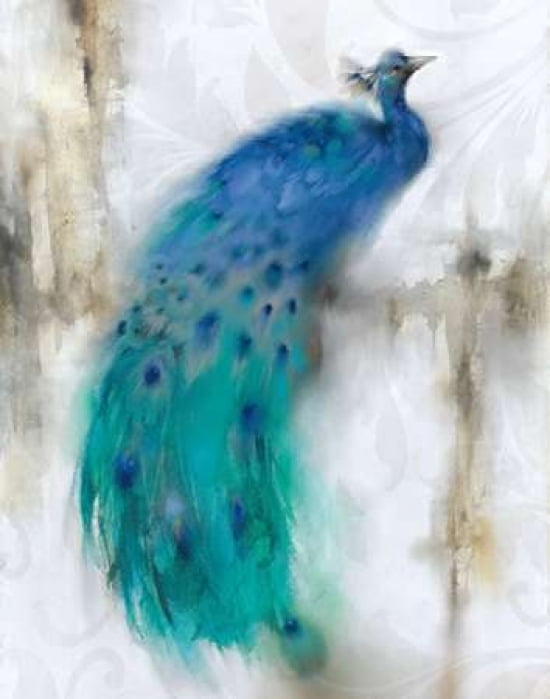 Jewel Plumes I Canv