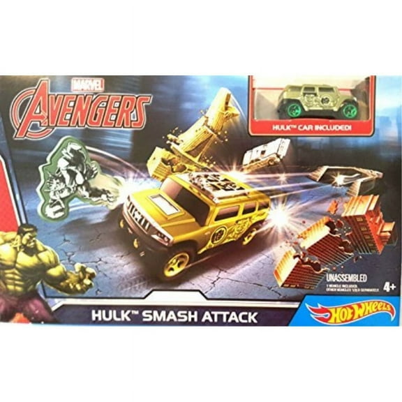 Hot Wheels Marvel Avengers Hulk Smash Attack