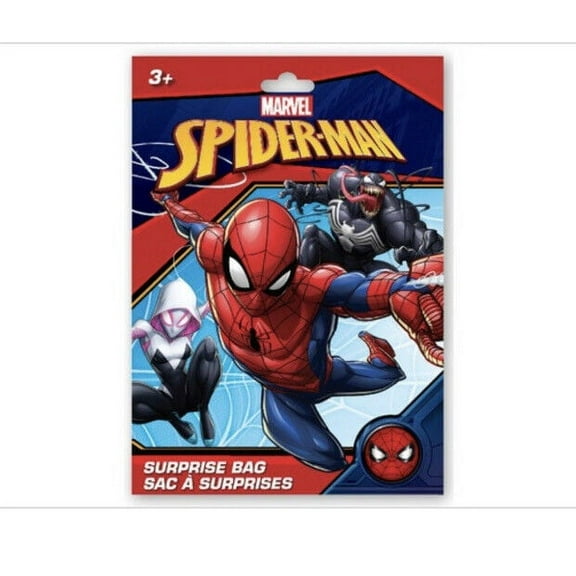 Marvel Spiderman Surprise Bag Coloring , Puzzle,Crayons & Stickers