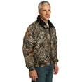thumbnail image 4 of Port Authority J754MO Mens Waterproof Mossy Oak Challenger Jacket, Mossy Oak New Break-Up & Black - Extra Large, 4 of 6