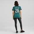 thumbnail image 5 of Women's Nike Saquon Barkley Midnight Green Philadelphia Eagles Super Bowl LIX Game Player Jersey, 5 of 7