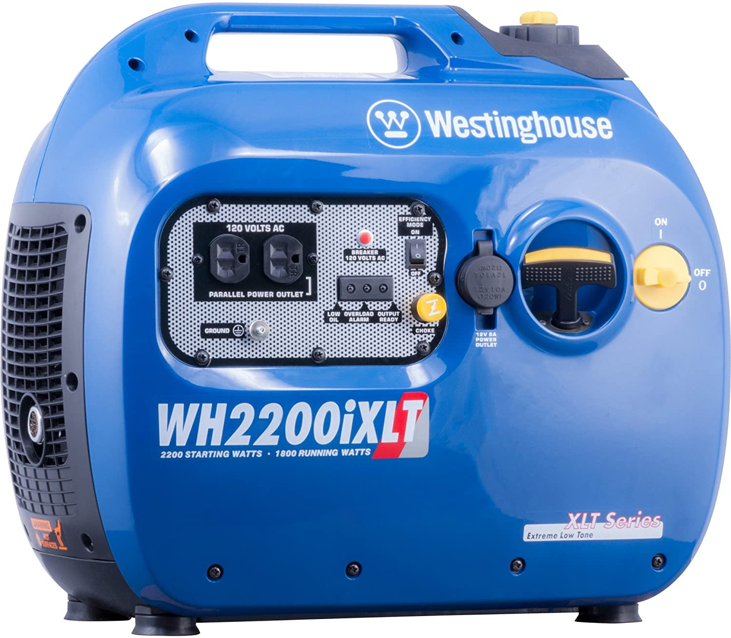 Westinghouse Wh2200ixlt Super Quiet Portable Inverter Generator 1800 Rated 2200 Peak Watts Gas Powered Walmart Walmart 