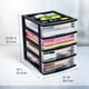 thumbnail image 3 of Organizador de Escritorio y Mostrador Gracious Living con 4 Cajones Negro, 3 of 8