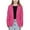 X1 Hot Pink, variant on Girls Blazer Jacket Solid Color Lapel Suit Open Front Long Sleeve Blazers for Kids Girls Size,Color:Hot Pink,Size:7-8 Years