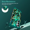 thumbnail image 4 of Avocase for Samsung Galaxy S26 Ultra Case,Glow in The Dark,Shockproof Protection Hard PC Soft Flexible TPU Bumper Drop Protective Protective Phone Case for Galaxy S26 Ultra,Green Black, 4 of 7