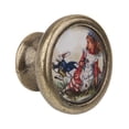 thumbnail image 2 of Tirador de puerta decorativo,Tirador de puerta,Tirador de puerta,Perilla de armario,Tirador Vintage,Manija de hardware,Perilla del gabinete, 2 of 9