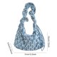 thumbnail image 4 of Dumpling Underarm Monedero Crescent Bolso Hombro Mujer Casual Denim Gran Capacidad, 4 of 9