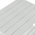 thumbnail image 6 of WestinTrends Tuscany Outdoor Side Table, All Weather HIPS 2 Tier Adirondack Small Patio Table with Storage, White, 6 of 9