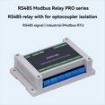 thumbnail image 2 of Módulo de Relé de 8 Canales de Industrial con Interfaz RS485, Protocolo Modbus RTU, Control y Aislamiento de Optoacopladores., 2 of 6