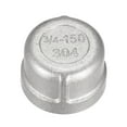 thumbnail image 1 of Unique Bargains Bouchon de Tuyau Fileté Femelle 3/4 NPT en Acier Inoxydable 304, 1 of 5