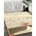 thumbnail image 3 of Ahgly Company Machine Washable Indoor Rectangle Traditional Gold Area Rugs, 2' x 3', 3 of 7