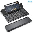 thumbnail image 2 of Teclado para teléfono móvil plegable con Bluetooth BOW, teclado de bolsillo inalámbrico recargable para iPhone, Samsung, teléfonos y tabletas, 2 of 5