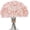 Pink, variant on White Hydrangea Artificial Flowers, Faux Hydrangea Flowers with Stems, Full Heads Silk Fake Hydrangea Flowers for Wedding Bouquet Home Party Decor Centerpieces Floral Arrangements