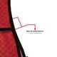 thumbnail image 5 of Chaleco de Seguridad Vial de Malla Color Rojo, 5 of 5