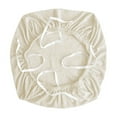 thumbnail image 1 of Fundas elásticas para sillas de oficina, fundas protectoras de asiento de silla, de spandex, extraíbles y elásticas. Crema, 1 of 8