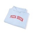 thumbnail image 4 of Pizza Queen Hoodie Gifts Hooded Sweatshirt Pullover Shirt, 4 of 4