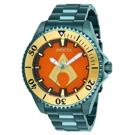 Invicta Unisex Watch - Invicta Men's 27139 DC Comics Automatic 3 Hand Orange Dial Watch