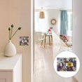 thumbnail image 7 of Yayeee Toggle Light Switch Wall Plate 2-Gang 4.56"x4.48" Decorative Outlet Cover, Colorful Flowers, 7 of 7