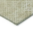 thumbnail image 4 of Addison Rugs Chantille Indoor/Outdoor Transitional Squares Beige Washable Rectangle Rug, 1'8" x 2'6", 4 of 6