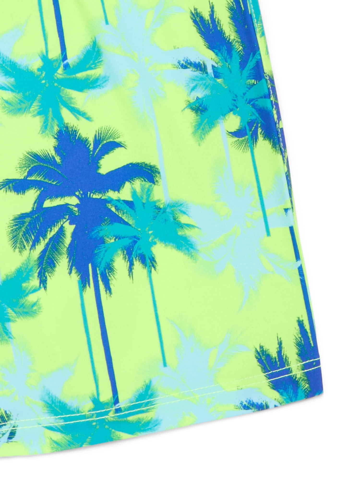Wonder Nation Baby and Toddler Boy Swim Trunks, Size 12M-5T