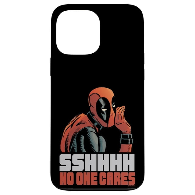 Funda para celular Marvel Deadpool Sshhhh iPhone 13 Pro Max