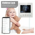 thumbnail image 3 of Smart Thermostat NTC Sensor LCD Touch Electric Water Heating Digital Thermoregulator Programmable Temperature Controller ,Save Energy, 3 of 7