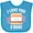 Turquoise, variant on Inktastic I Love You Smore with Cute Food Valentine Girls Baby Bib