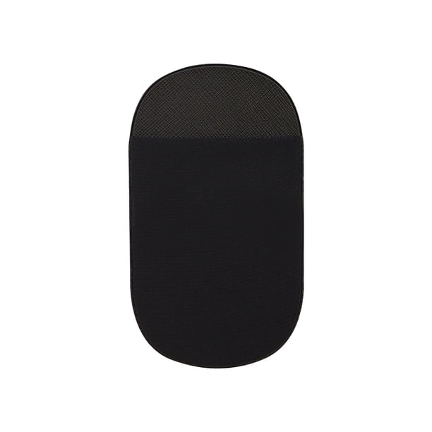 Organizador autoadhesivo para ratón, funda trasera para portátil, elástica, de licra, antirrastre, ovalada