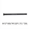 thumbnail image 1 of Bike Bicycle Replacement Front/Rear Thru Axle 12/15mm 122-181L P1.5/P1.75, 1 of 4