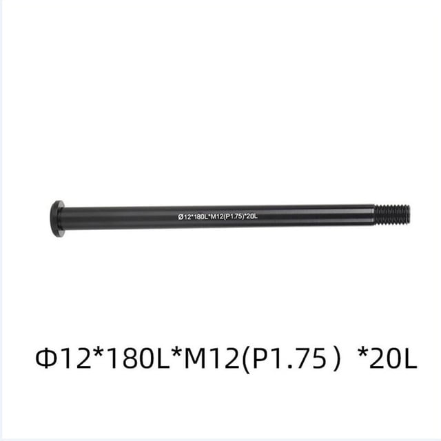 Bike Bicycle Replacement Front/Rear Thru Axle 12/15mm 122-181L P1.5/P1.75