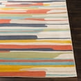 thumbnail image 6 of Mark&Day Area Rugs, 8x10 Lorient Modern Coral Area Rug, Orange Charcoal Light Slate Carpet for Living Room, Bedroom or Kitchen (7'10" x 10'3"), 6 of 8