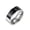 Silver, variant on Titanium Steel NFC Ring European American Style Carved Technology Processing Carving Ring X1 Spec Ring Packing