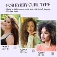 thumbnail image 3 of Herbishh Just Curls Weightless Hair Mousse (69g), Volumizing Mousse for Curly & Wavy Hair, Anti-Frizz Styling Foam Mousse, Flexible Hold, Hydrating & Non-Sticky, Travel-size Aerosol Product, 3 of 5