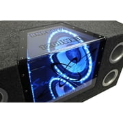 Pyramid 10 1000W Car Subwoofers with 2000W 2-Ohm 2-Channel Amp, Pack of 2