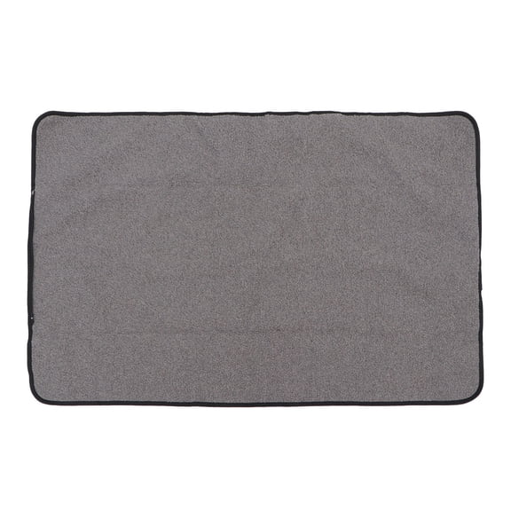 OUNONA Foldable Outdoor Pet Blanket Grey Lightweight Waterproof Mat for Travel and Warmth