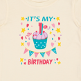 thumbnail image 4 of Inktastic Colorful Cupcake and Confetti Girls 1st Birthday Boys or Girls Baby T-Shirt, 4 of 5