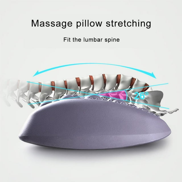 stanreset Lumbar Massager Back Physiotherapy Magnetic Home Lumbar Spine Instrument Spinal Correction Traction Massage Pillow