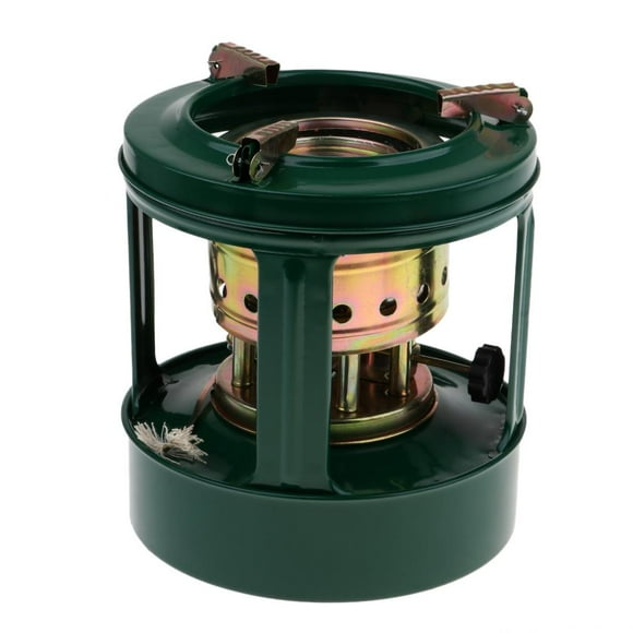 Estufa de queroseno Portátil Macarena 8 Mechas 1L 17 Cm verde