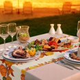 thumbnail image 4 of MINIKOKO Table Flag American Light Luxury Waterproof Tablecloth Wedding Party Table Decoration Tablecloths, 4 of 5