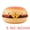 Hamburger, variant on Unique Bargains Practical 60 Minute Digital Visual Timer for Students Hamburger
