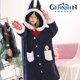 thumbnail image 2 of Genshin Impact-pijama de felpa para hombre y mujer, ropa de noche suave, Cosplay, Scaramouche, Ganyu, Klee, Zhongli, 2 of 4