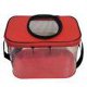 thumbnail image 1 of Cubo De Pescado Cubo de pescado transparente Caja de pesca Tragaluz plegable Cubo transpirable (rojo), 1 of 6