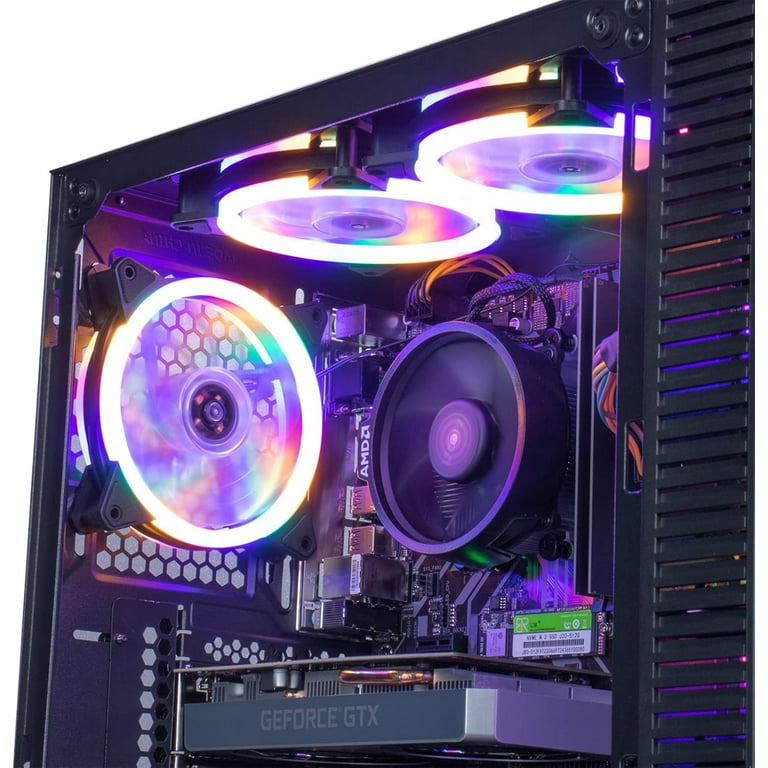 MXZ Gaming PC Desktop, AMD Ryzen 5 4500, GTX1660S, 16GB DDR4