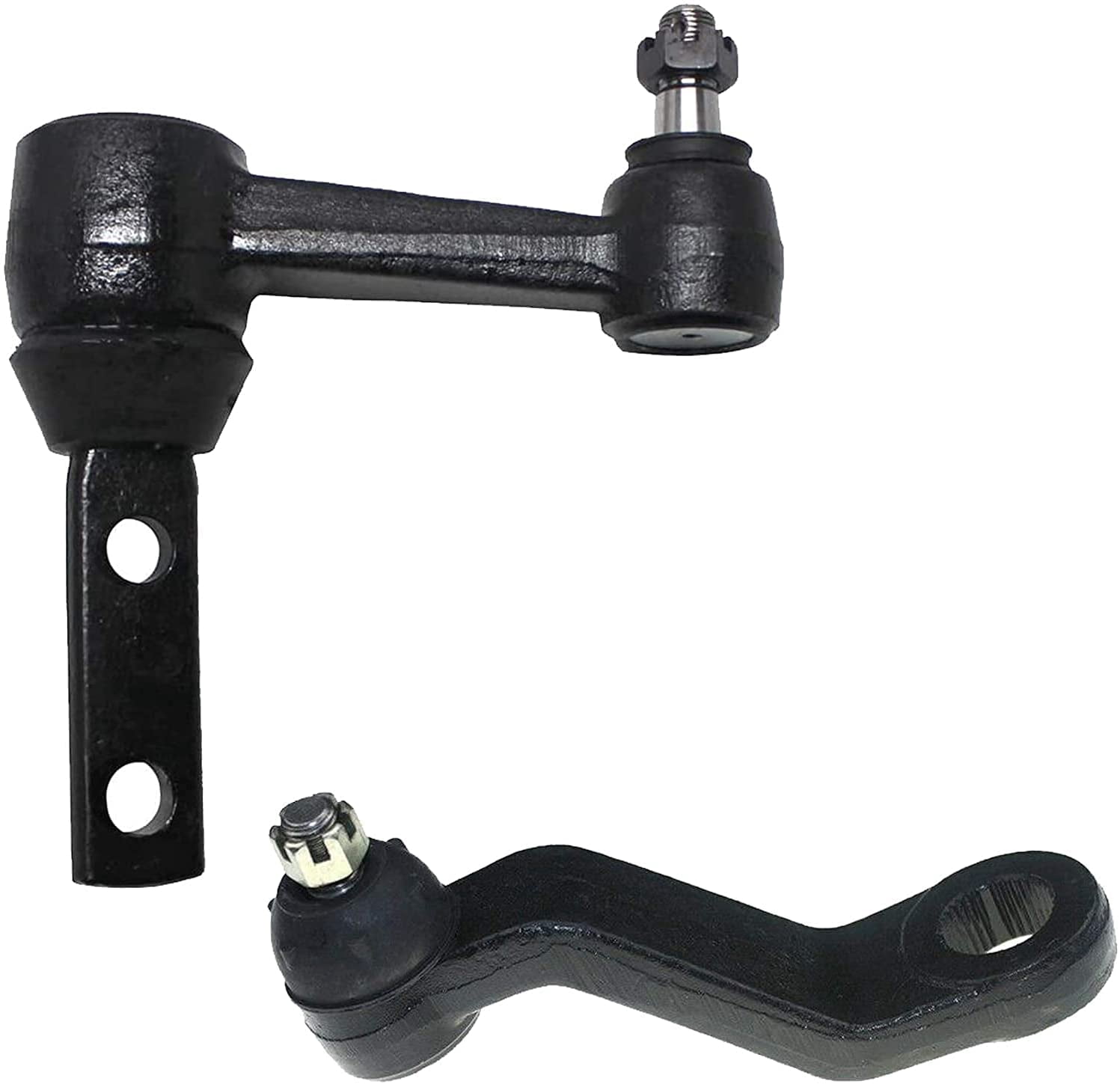 Detroit Axle - Front End 14pc Suspension Kit for 2WD 94-99 Dodge Ram 2500 3500, 4 Ball Joints 2 Sway Bars 4 Tie Rods 1 Pitman Arm 1 Idler Arm 2 Adjusting Sleeves Replacement 1995 1996 1997 1998