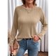 thumbnail image 3 of Camisa de manga larga Dokotoo Spring Fashion 2025 para mujer, color caqui, 3 of 6