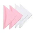 thumbnail image 2 of 4-Pack Premium Pure Cotton Solid Color Bandanas Square Scarf Headband Wrap 22", 2 of 5
