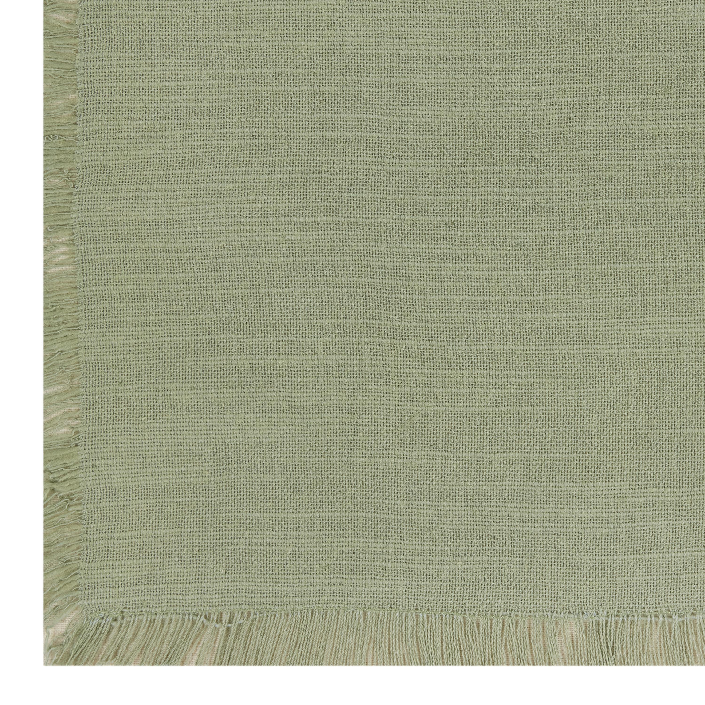 (2 pack) Mainstays 4 Pack Color Sage Napkin Set -Sage - 18" x 18"
