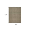 thumbnail image 4 of 8' X 10' Gray Ivory And Blue Hand Woven Area Rug, 4 of 7